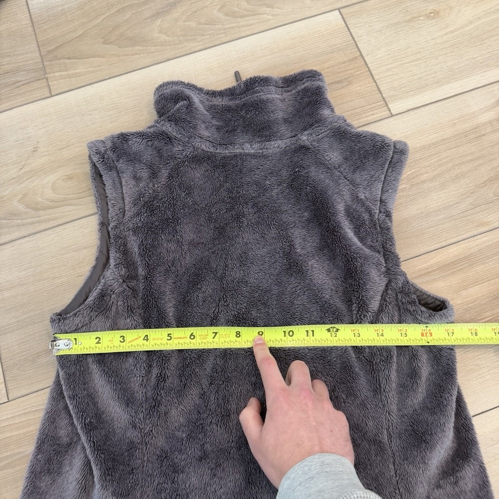 The North Face Womens M Fleece Vest Purple Full Zip Sherpa Outdoor Jacket - Picture 6 of 7